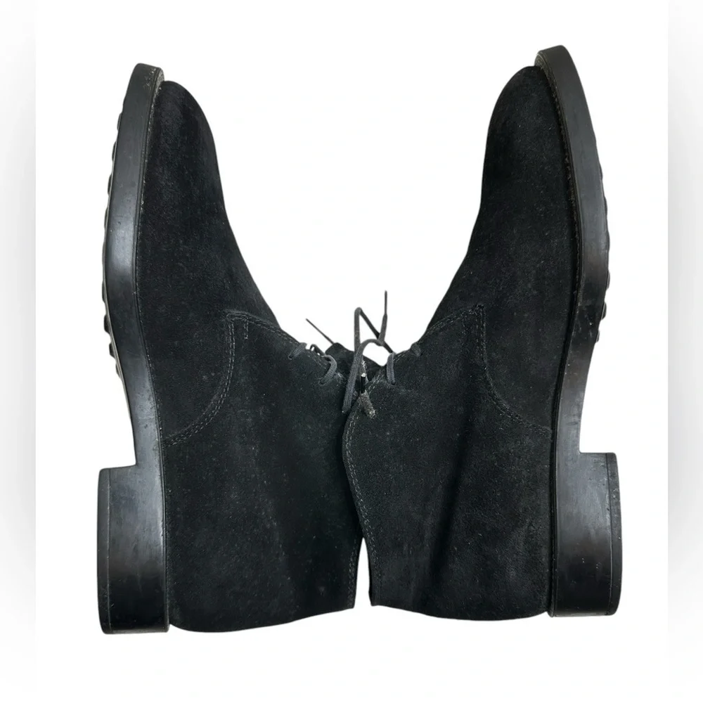 Tod’s black suede men’s ankle boots size 8